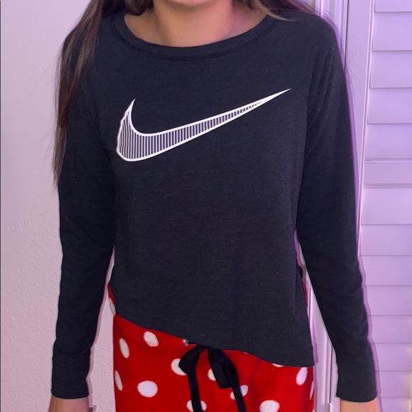 Nike Tops - Dark grey Nike long sleeve